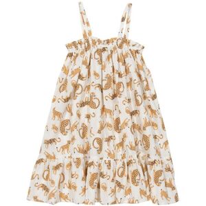 Kite Clothing Girls Cat Kingdom Sundress - Cream Cotton - Size 6-9m