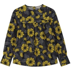 Regatta Womens/ladies Orla Kiely Floral Bibbed Blouse (Heligan Yellow) Cotton - Size 14 Uk