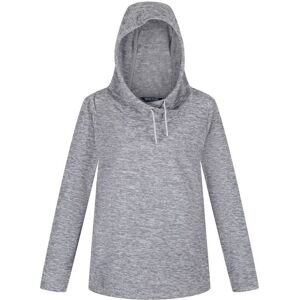 Regatta Womens Ladies Kizmit Ii Baggy Warm Comfortable Hoodie Top - Grey - Size 10 Uk