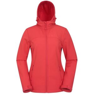 Mountain Warehouse Womens/ladies Exodus Breathable Soft Shell Jacket (Pink) - Size 20 Uk