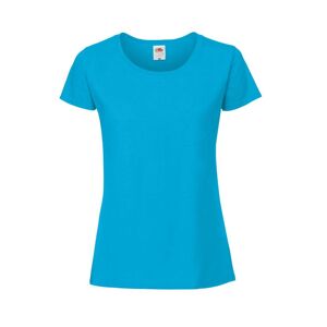 Fruit Of The Loom Womens/ladies Ringspun Premium T-Shirt (Azure Blue) - Size Large