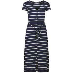 Regatta Womens/ladies Maisyn Stripe Shirt Dress (Navy/white) - Size 18 Uk