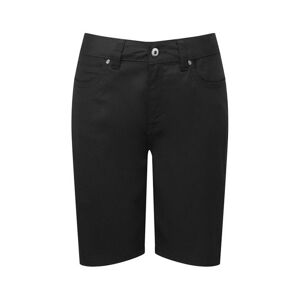 Premier Womens/ladies Chino Shorts (Black) - Size 22 Uk