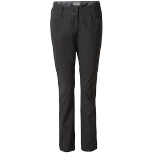 Craghoppers Womens Nosi Life Clara Summer Walking Trousers - Black Polyamide - Size 8 Uk