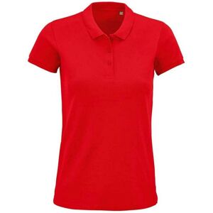 Sols Womens/ladies Planet Organic Polo Shirt (Red) - Size X-Small