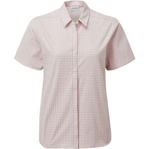 Craghoppers Womens/ladies Nasima Short-Sleeved Shirt (Brushed Lilac) - Multicolour - Size Uk 12 (Women'S)