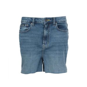 Dkny Womenss High Rise Kent Shorts In Blue Cotton - Size 26 (Waist)