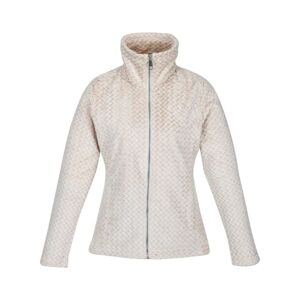 Regatta Womens/ladies Heloise Marl Full Zip Fleece Jacket (Light Vanilla Plait) - Multicolour - Size 18 Uk