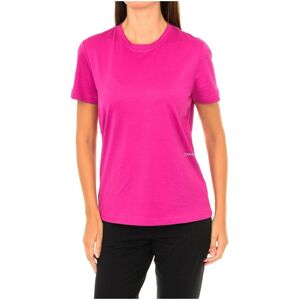 Calvin Klein Womens Short Sleeve T-Shirt - Pink Cotton - Size X-Small