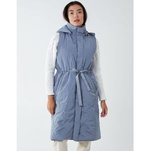 Blue Vanilla Womens Quilted Gilet - Grey - Size Large