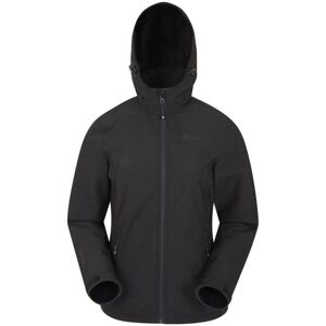 Mountain Warehouse Womens/ladies Exodus Breathable Soft Shell Jacket (Black) - Size 20 Uk