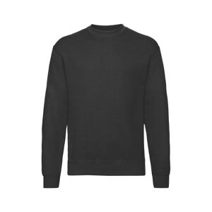 Fruit Of The Loom Unisex Adult Classic Drop Shoulder Sweatshirt (Black) - Size 4xl