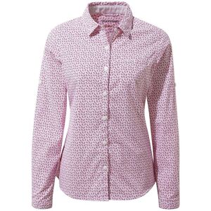 Craghoppers Womens/ladies Nosilife Gisele Long Sleeved Shirt (Baton Rouge) - Multicolour - Size 20 Uk