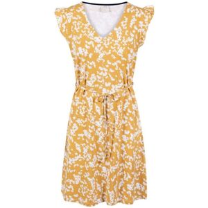 Trespass Womens/ladies Holly Ditsy Print Short-Sleeved Dress (Honeybee) - Yellow - Size Large