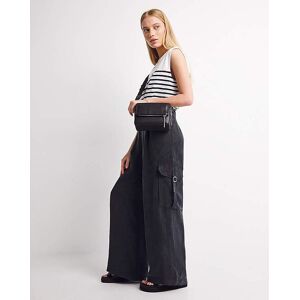 Whistles Evie Pull Leg Trousers Black 16 female