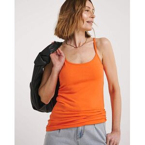 JD Williams Orange Cami Vest with Adjustable Straps Orange 20 female