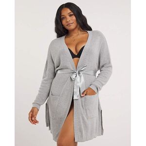 Figleaves Cashmere Blend Cardigan Grey L Female