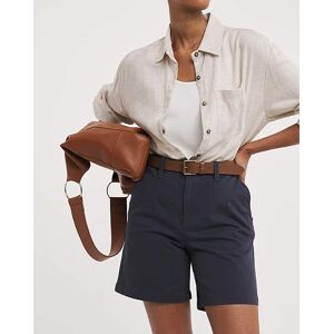 JD Williams Navy Stretch Chino Shorts Navy 8 female