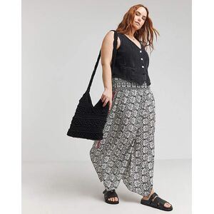 Joe Browns Boho Beach Trousers Black Multi 24 Female