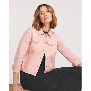 JD Williams Pink Western Denim Jacket Pink 28 female