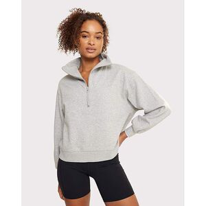 Chelsea Peers Quarter Zip Sweater Grey 12 Female