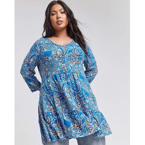 Joe Browns Favourite Paisley Tunic Blue Multi-Coloured 18 Female