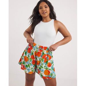 Simply Be Lightweight Relaxed Flippy Short Fruit 10 Female