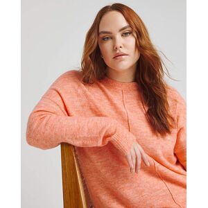 Simply Be Apricot Crew Neck Jumper Apricot 28/30 Female