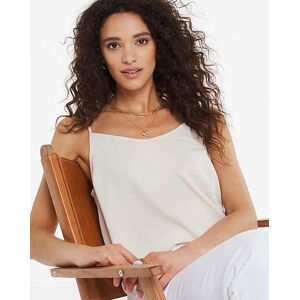 Simply Ivory Lightweight Cami Top Warm Ivory 30 female