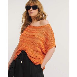 Joe Browns Summer Knit Jumper Orange 28/30 female