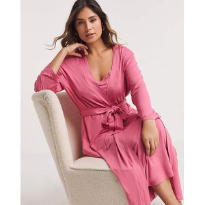 Pretty Secrets Viscose Midi Gown Pink 16/18