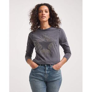 JD Williams|JDW Star T-Shirt Acid Wash 24 female