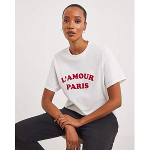JD Williams L'Amour Paris T-Shirt White 20/22 female