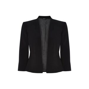 Roman 3/4 Sleeve Rochette Jacket in Black 16 female