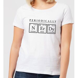 Periodical Puns Periodically Nerdy Women's T-Shirt - White - XL - White