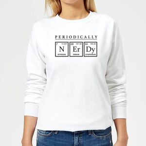 By IWOOT Periodically Nerdy Women's Sweatshirt - White - XS - White