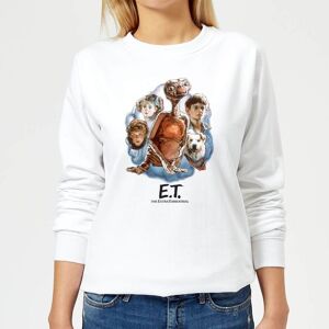 Original Hero ET Painted Portrait Women's Sweatshirt - White - XS