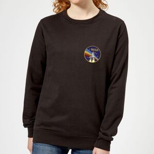 Original Hero NASA Vintage Rainbow Shuttle Women's Sweatshirt - Black - L
