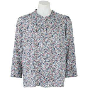 Savile Row Company Floral-Print Long Sleeve Women's Blouse 8 - Women