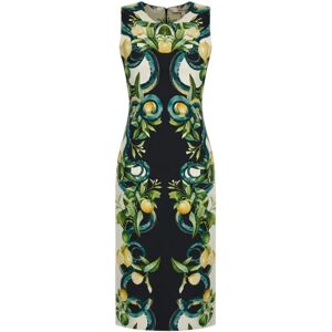 Roberto Cavalli , Elegant Sleeveless Midi Dress ,Green female, Sizes: XL, L, M