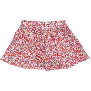 Philosophy di Lorenzo Serafini , Red Flower Pattern Cotton Shorts ,Multicolor female, Sizes: 13 Y, 6 Y, 12 Y, 10 Y