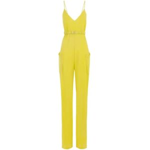 Elisabetta Franchi , Jumpsuits ,Yellow female, Sizes: S, L, M