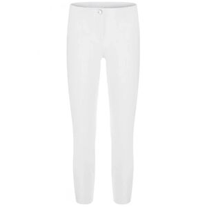 Cambio , White Stretchy Ros Summer Cropped Pants ,White female, Sizes: M