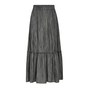 Co'Couture , Softcc Dye Gypsy Skirt Anthracite ,Gray female, Sizes: L, XS, M, XL, S