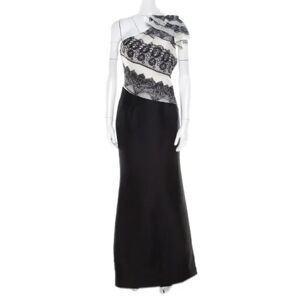 Carolina Herrera Pre-owned , Pre-owned Silk dresses ,Black female, Sizes: 7 UK