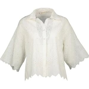 Amélie & Amélie , Offwhite Libertas Blouse ,White female, Sizes: L, S, M