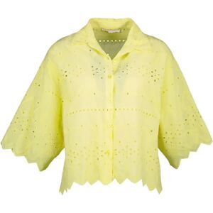 Amélie & Amélie , Yellow Libertas Blouse ,Yellow female, Sizes: S, M, L