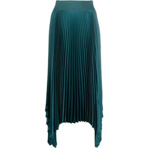 Joseph , Ade knit weave plisse skirt ,Green female, Sizes: L, M, S