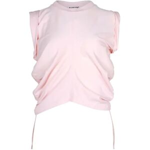 Alexander Wang Pre-owned , Pre-owned Cotton tops ,Pink female, Sizes: S