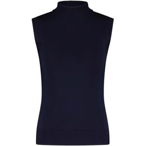 Sportmax , Luxurious Merino Wool Sleeveless Top ,Blue female, Sizes: S, L, M